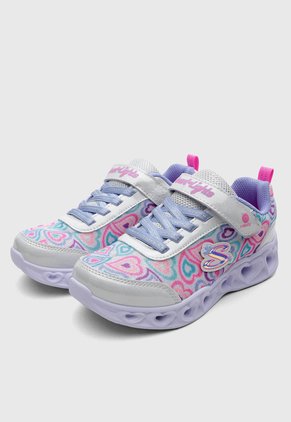 Tenis Lifestyle SKECHERS Heart Lights Multicolor