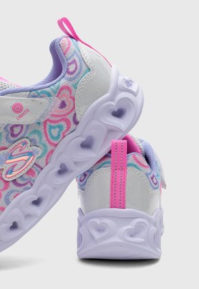 Tenis Lifestyle SKECHERS Heart Lights Multicolor