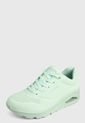 Tenis Lifestyle Verde Menta Skechers Uno - Frosty Kicks de Skechers