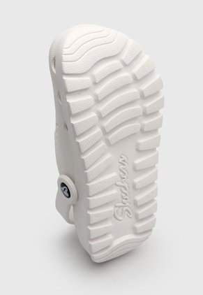 Playera Skechers Footsteps-Transcend Blanco