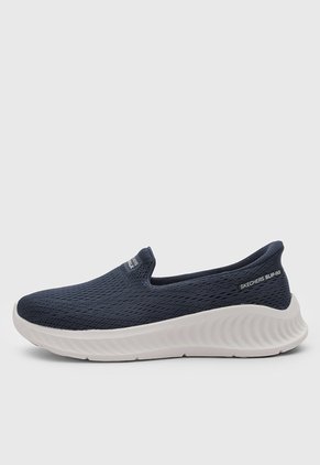 Tenis Walking SKECHERS Go Walk Now - Ivy Azul