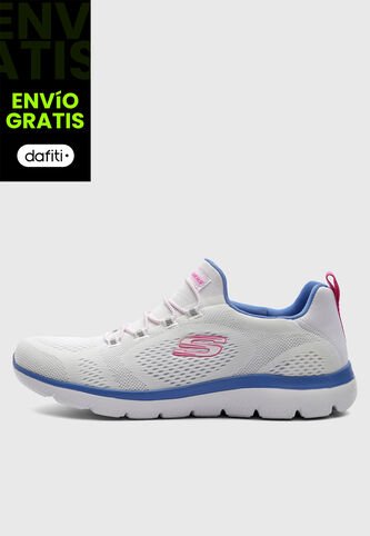Tenis SKECHERS Summits Blanco Skechers