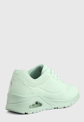 Tenis Lifestyle Verde Menta Skechers Uno - Frosty Kicks