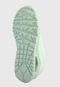 Tenis Lifestyle Verde Menta Skechers Uno - Frosty Kicks de Skechers
