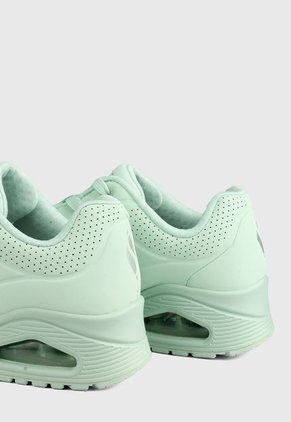 Tenis Lifestyle Verde Menta Skechers Uno - Frosty Kicks