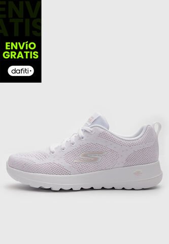 Tenis Walking SKECHERS GO WALK Joy - Violet Blanco Skechers