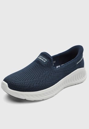 Tenis Walking SKECHERS Go Walk Now Azul
