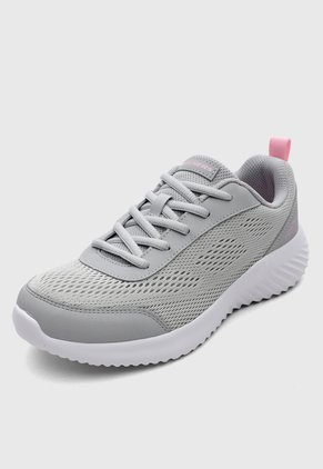 Tenis Lifestyle SKECHERS Bounder Gris