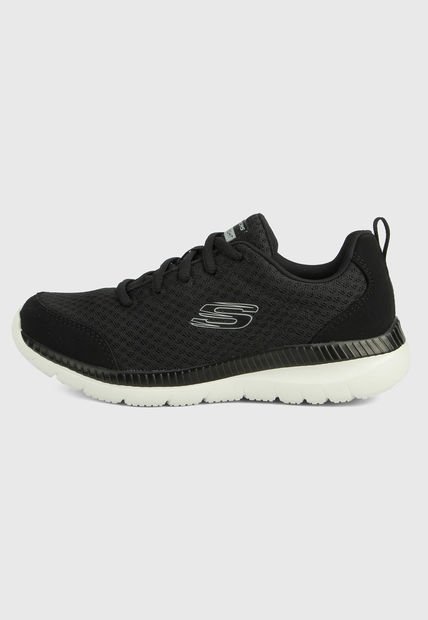 Tenis Training Negro-Blanco Skechers Bountiful