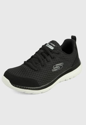 Tenis Training Negro-Blanco Skechers Bountiful