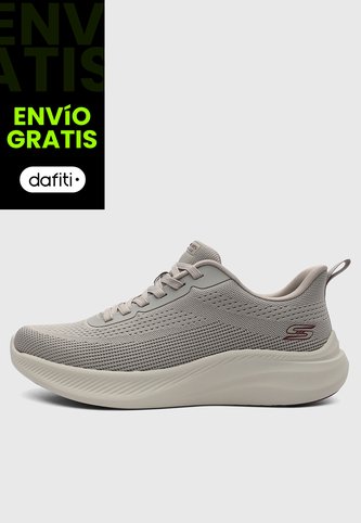 Tenis Lifestyle SKECHERS Bobs Moda Flex Taupe Skechers