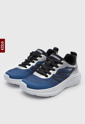 Tenis Lifestyle SKECHERS Microspec Velocity Azul Skechers