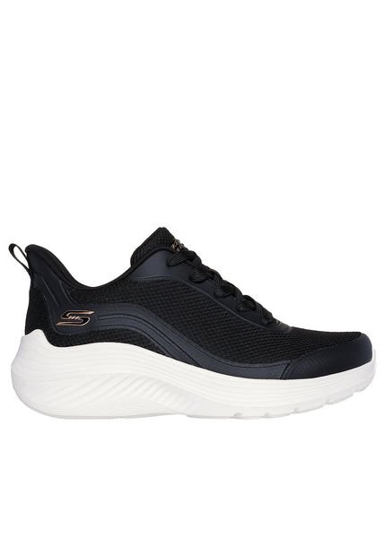 TENIS SKECHERS MUJER 117483BLK BOBS SQUAD Talla 8