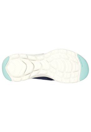 Tenis Mujer Skechers Flex Appeal 4.0 Sweet Glee - Azul-Blanco  