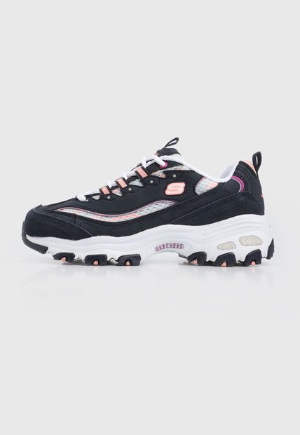 Tenis Training Azul Navy-Blanco Skechers