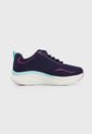 Tenis Training Violeta-Blanco-Celeste Skechers D'Lux Fitness de Skechers