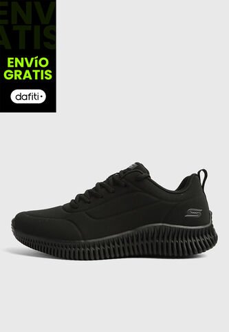 Tenis Lifestyle SKECHERS Bobs Geo Lite Lace Up Negro Skechers