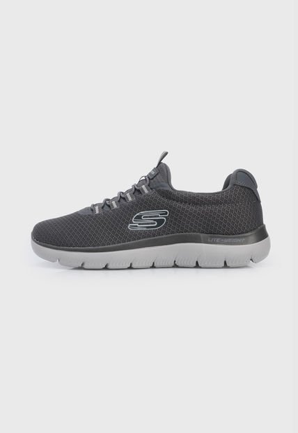 Tenis Lifestyle Gris-Blanco Skechers