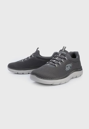 Tenis Lifestyle Gris-Blanco Skechers