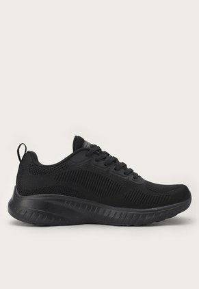 Tenis Training Negro-Gris Skechers BOBS Squad Chaos - Prism Bold