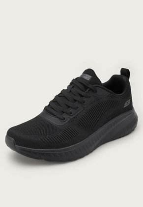 Tenis Training Negro-Gris Skechers BOBS Squad Chaos - Prism Bold