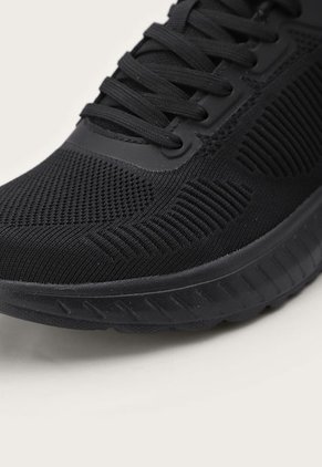 Tenis Training Negro-Gris Skechers BOBS Squad Chaos - Prism Bold