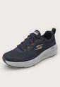 Tenis Running Azul Navy-Naranja-Blanco Skechers Go Run Elevate-Porous de Skechers