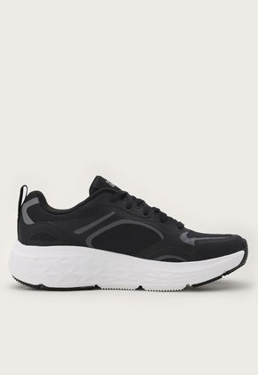 Tenis Running Negro-Marfil Skechers GOrun Max Cushioning Delta - Epsilon