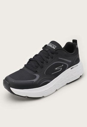 Tenis Running Negro-Marfil Skechers GOrun Max Cushioning Delta - Epsilon
