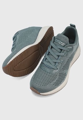 Tenis Lifestyle Verde-Blanco Skechers Glitz Maker