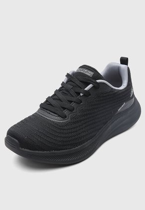 Tenis SKECHERS Bobs Moda Flex Negro