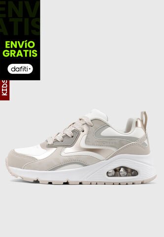 Tenis Lifestyle SKECHERS Uno Gen1 - Color Surge Blanco Skechers