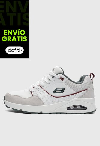 Tenis Lifestyle SKECHERS Uno Retro One Marfil Skechers