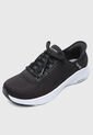 Tenis SKECHERS D'Lux Comfort 2.0 Negro de Skechers