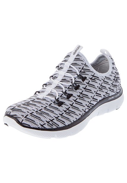 Running Blanco-Negro Skechers Flex Appeal 2.0 Insights