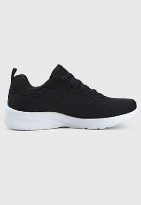 Tenis Running Negro-Blanco Skechers Eye To eye