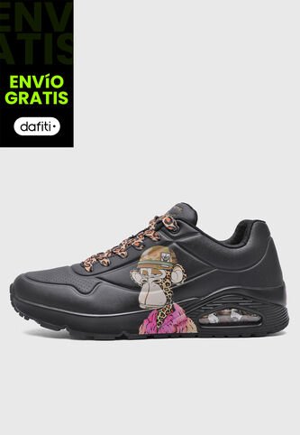 Tenis Lifestyle SKECHERS Uno - Dr. Bombay Negro Skechers