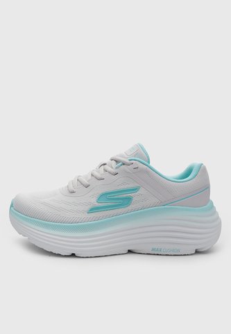 Tenis Running Skechers Max Cushioning Endeavour  Gris Claro Skechers