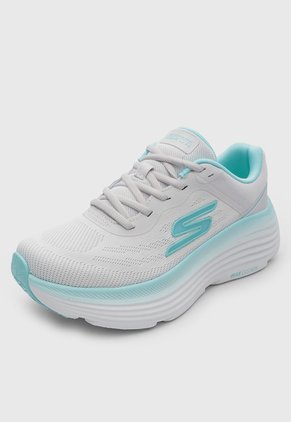 Tenis Running Skechers Max Cushioning Endeavour  Gris Claro