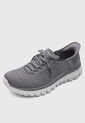 Tenis SKECHERS Graceful - First Blush Gris de Skechers