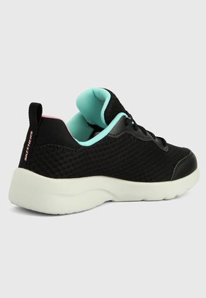 Tenis Training Negro-Aguamarina-Rosa Skechers Dynamight 2.0