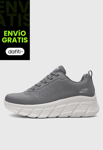 Tenis Lifestyle SKECHERS Bobs B Flex Hi Gris Skechers
