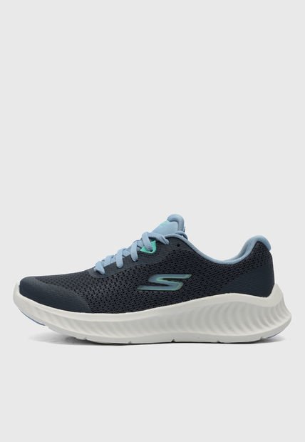 Tenis Walking Azul Navy-Blanco SKECHERS Go Walk Now