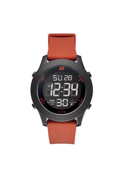 Relojes Skechers Hombre Rosencrans. Silicona Rojo SR5109