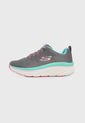 Tenis Training Gris-Turquesa-Blanco-Rosa Skechers D'Lux Walker de Skechers