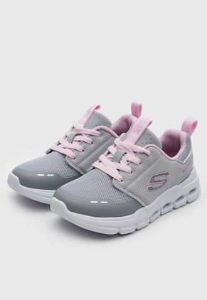Tenis Lifestyle SKECHERS Glide Step Flow Gris