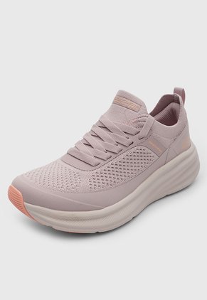 Tenis Lifestyle Skechers Bobs Skillz Rosa