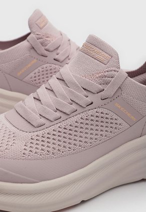 Tenis Lifestyle Skechers Bobs Skillz Rosa