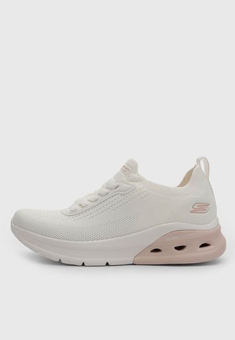 Tenis Lifestyle Skechers Bobs Arc Waves 2.0 Marfil Skechers
