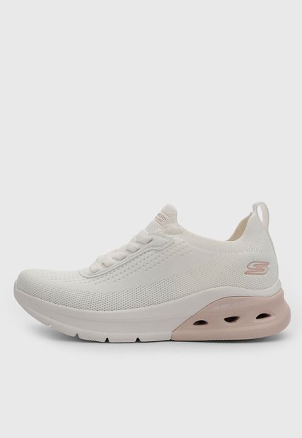 Tenis Lifestyle Skechers Bobs Arc Waves 2.0 Marfil